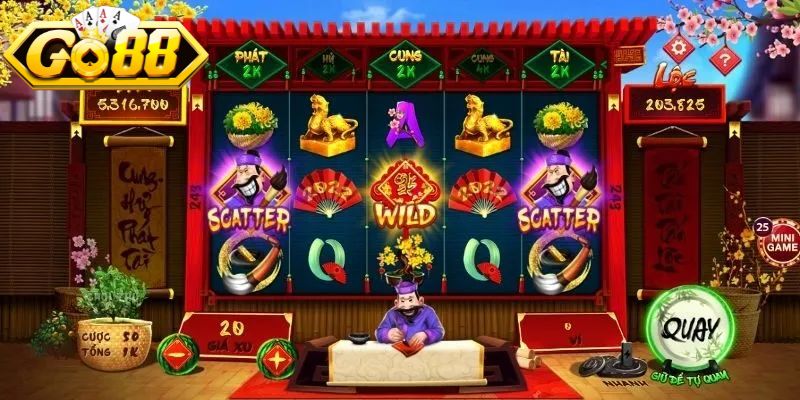 Vòng quay slot ông đồ đặc sắc Vòng quay slot ông đồ đặc sắc